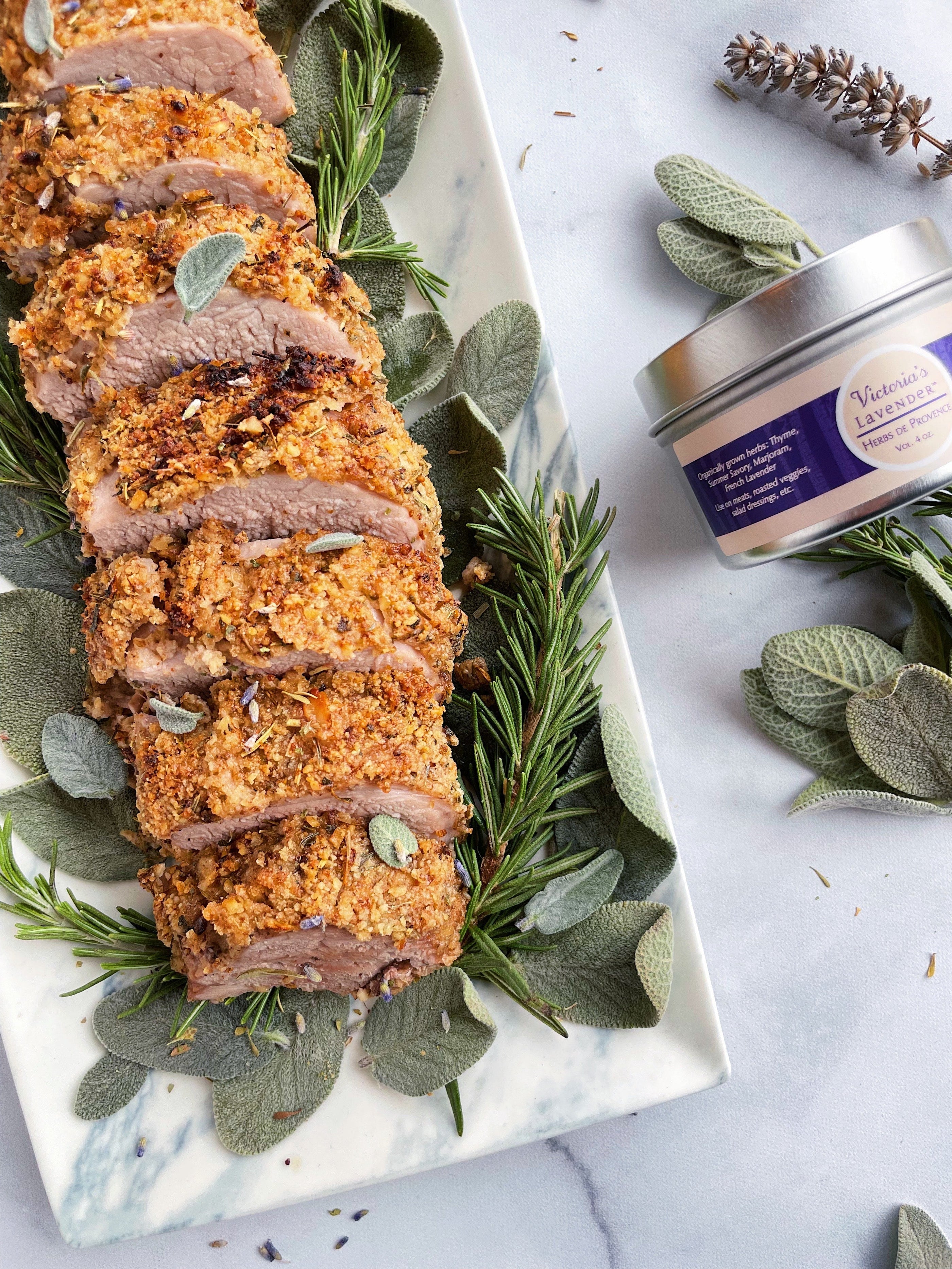 Walnut Encrusted Pork Loin