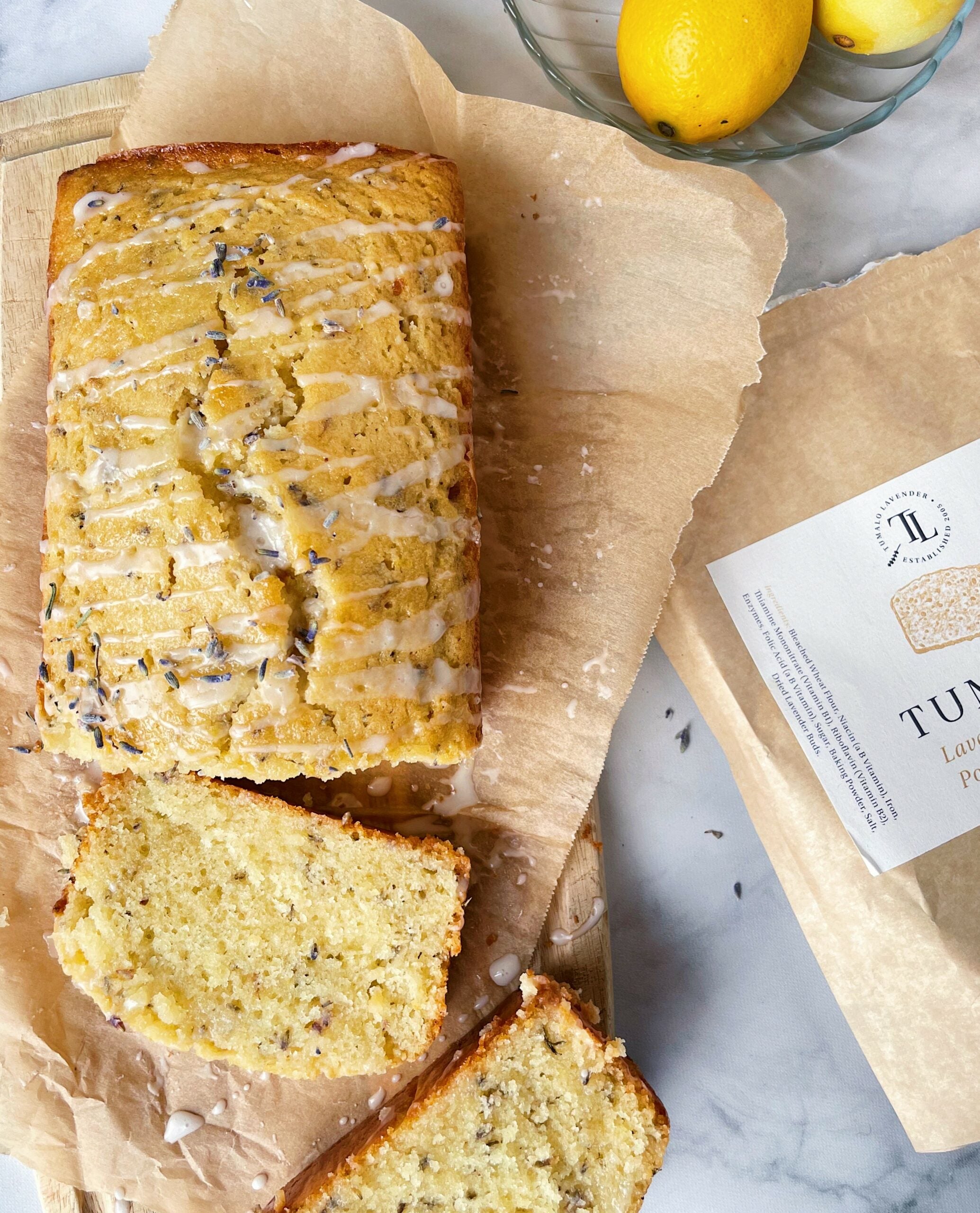 Lavender Lemon Pound Cake Mix