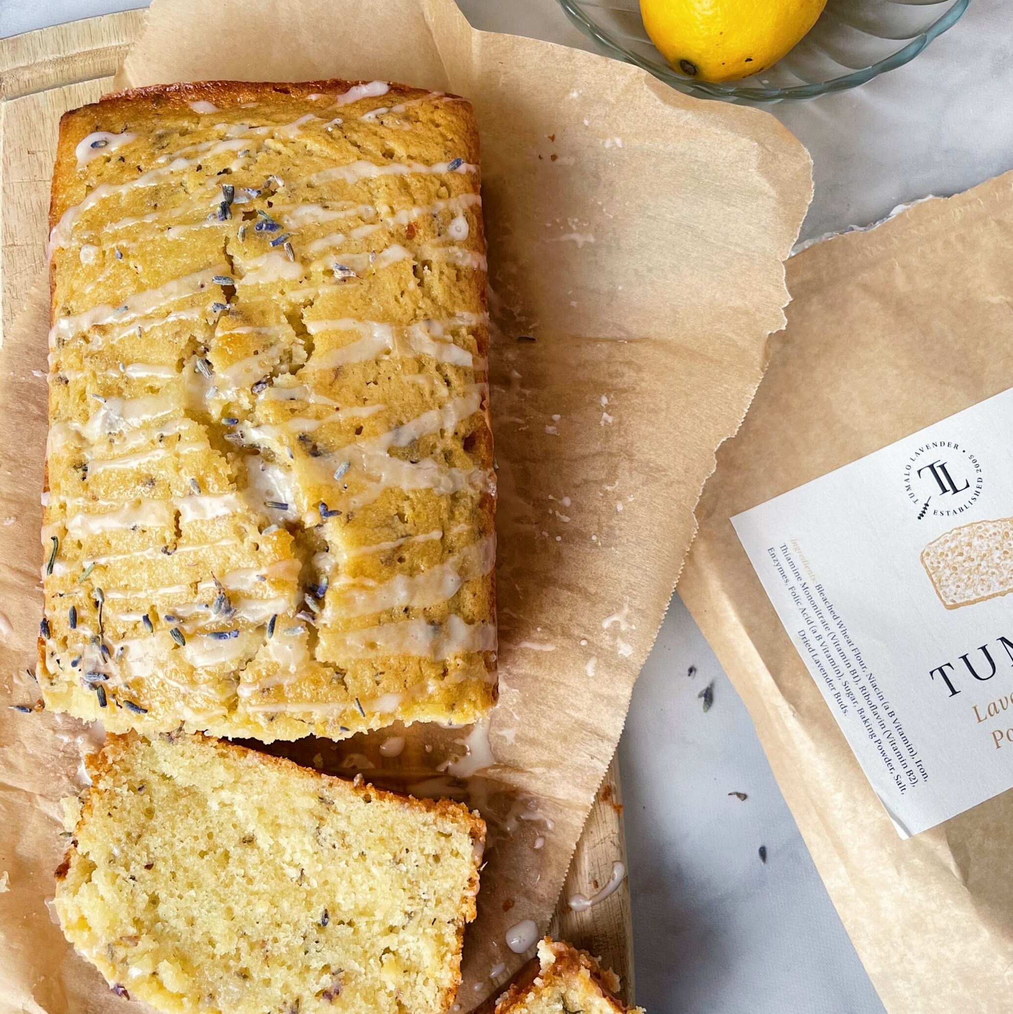 Lavender Lemon Pound Cake Mix