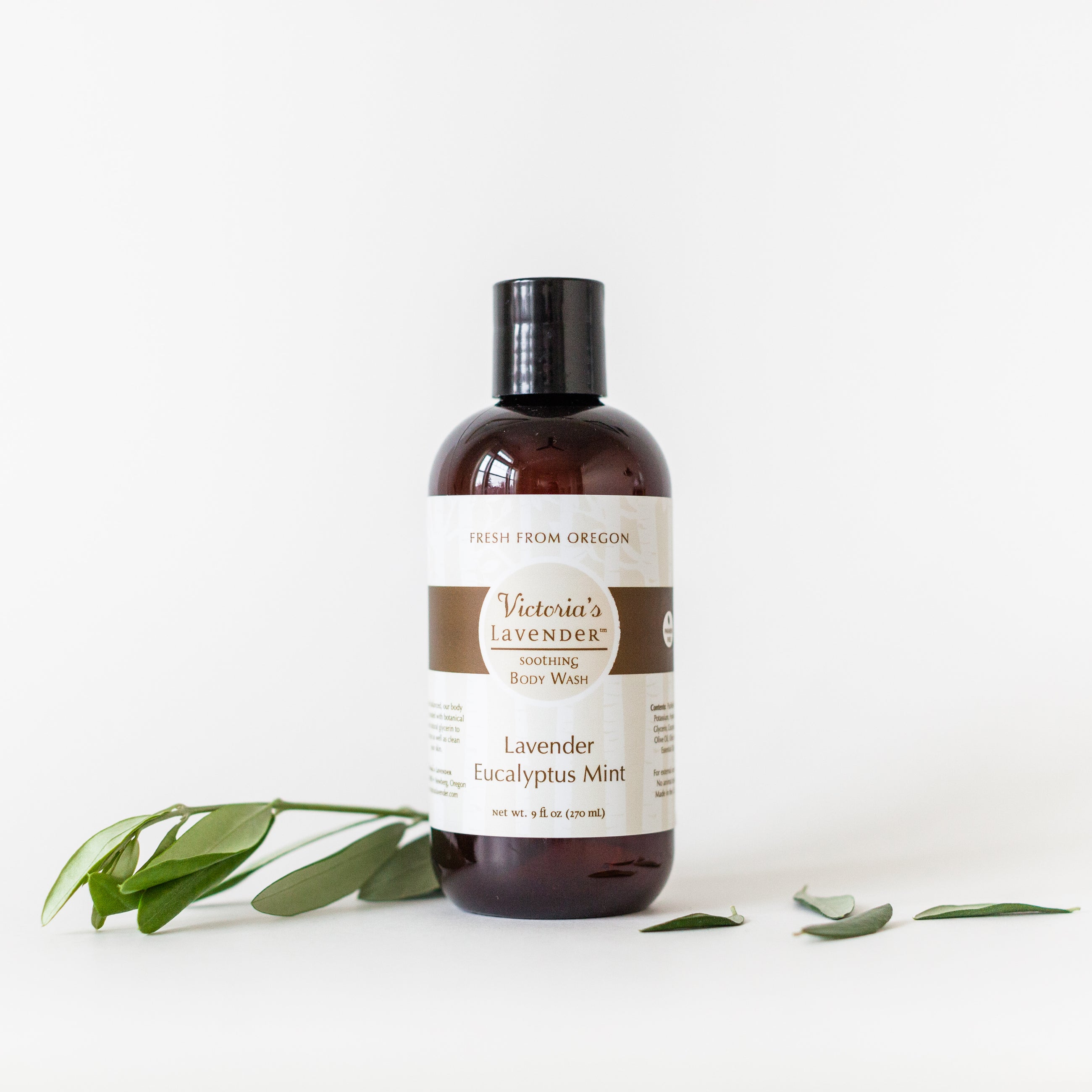 Body wash made with organic ingredients