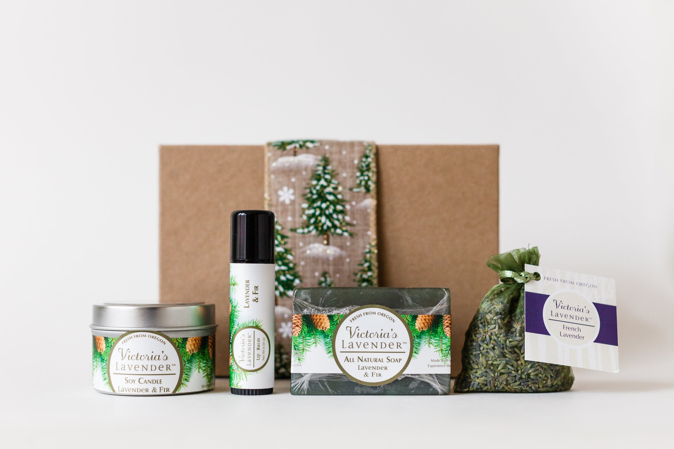 Lavender & Fir Holiday Set