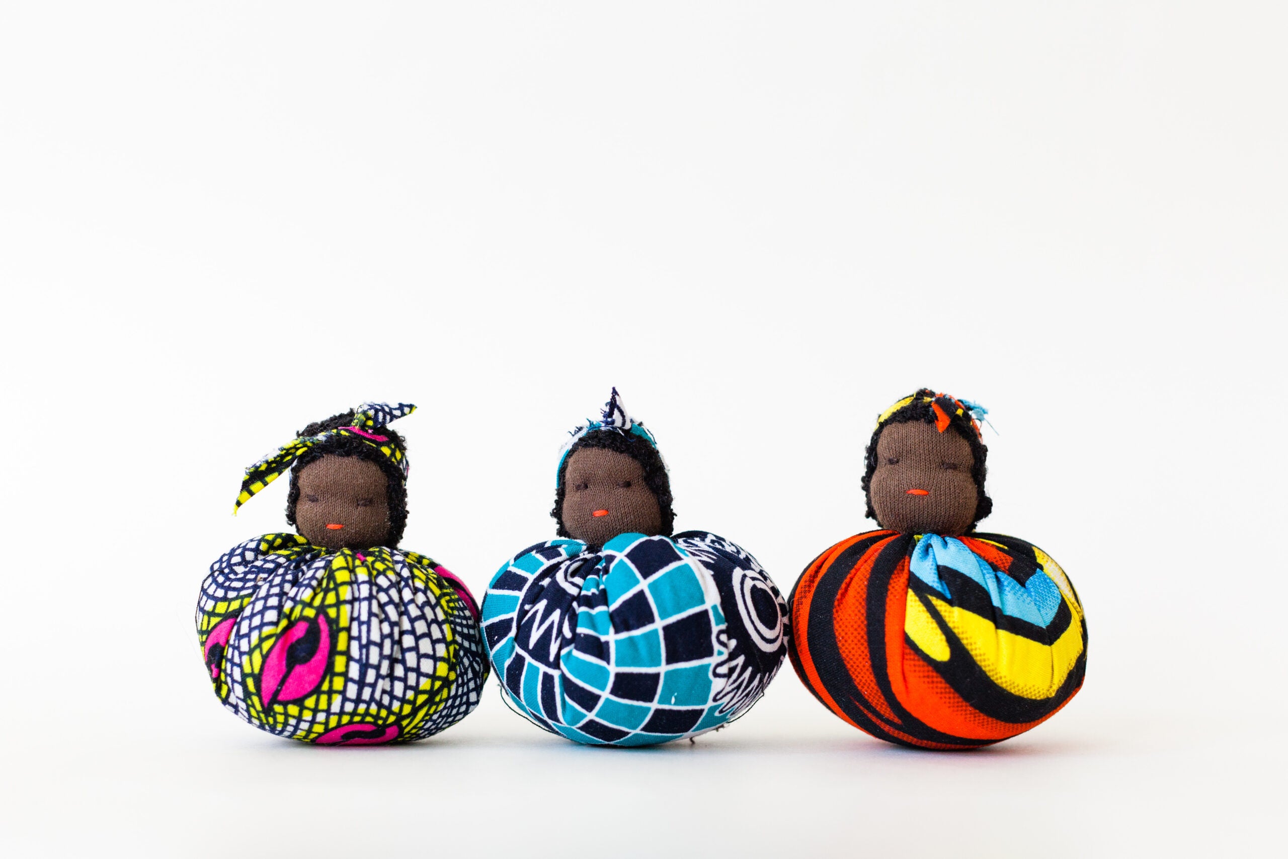 Lavender filled African "Haya" Dolls