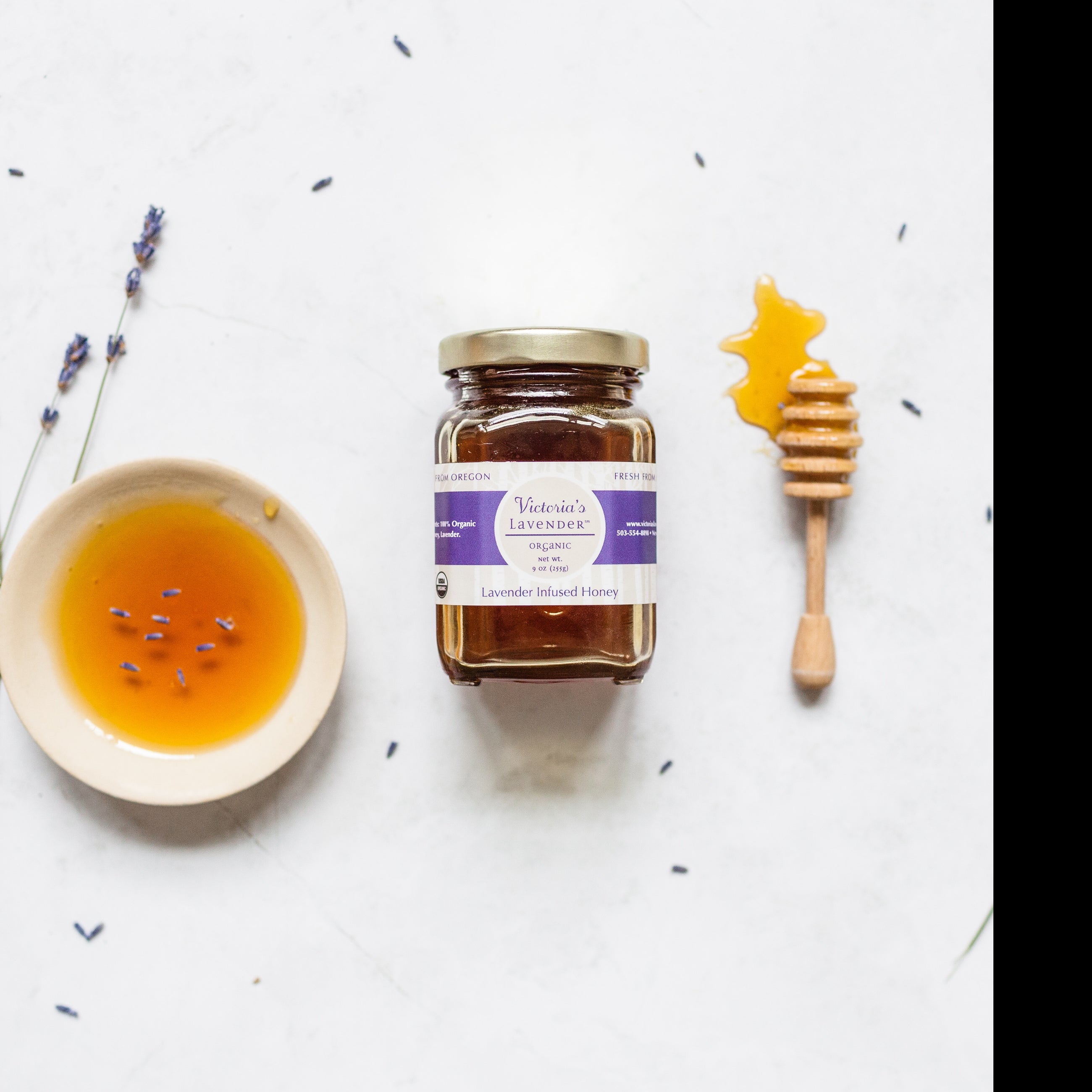 Organic Lavender Honey