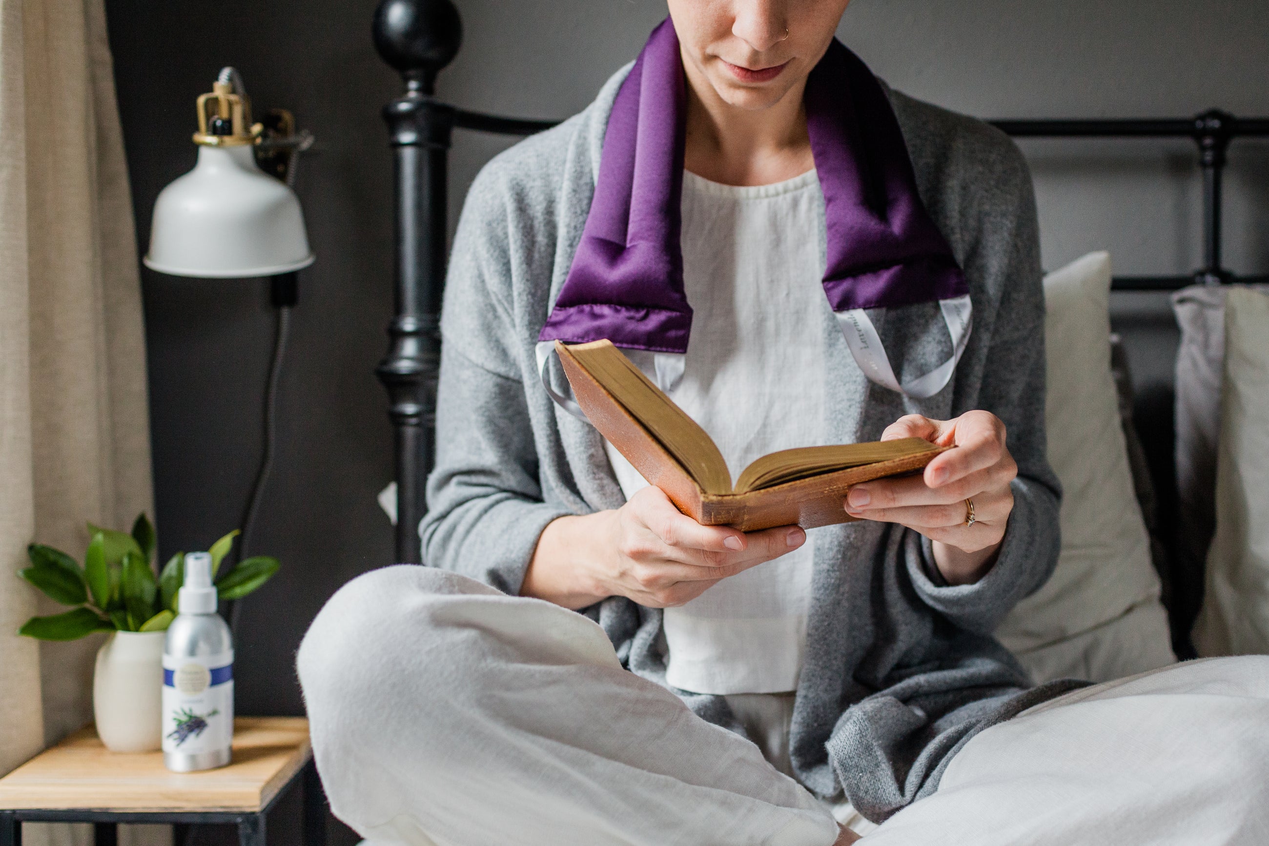 Luxury Lavender Neck Wrap