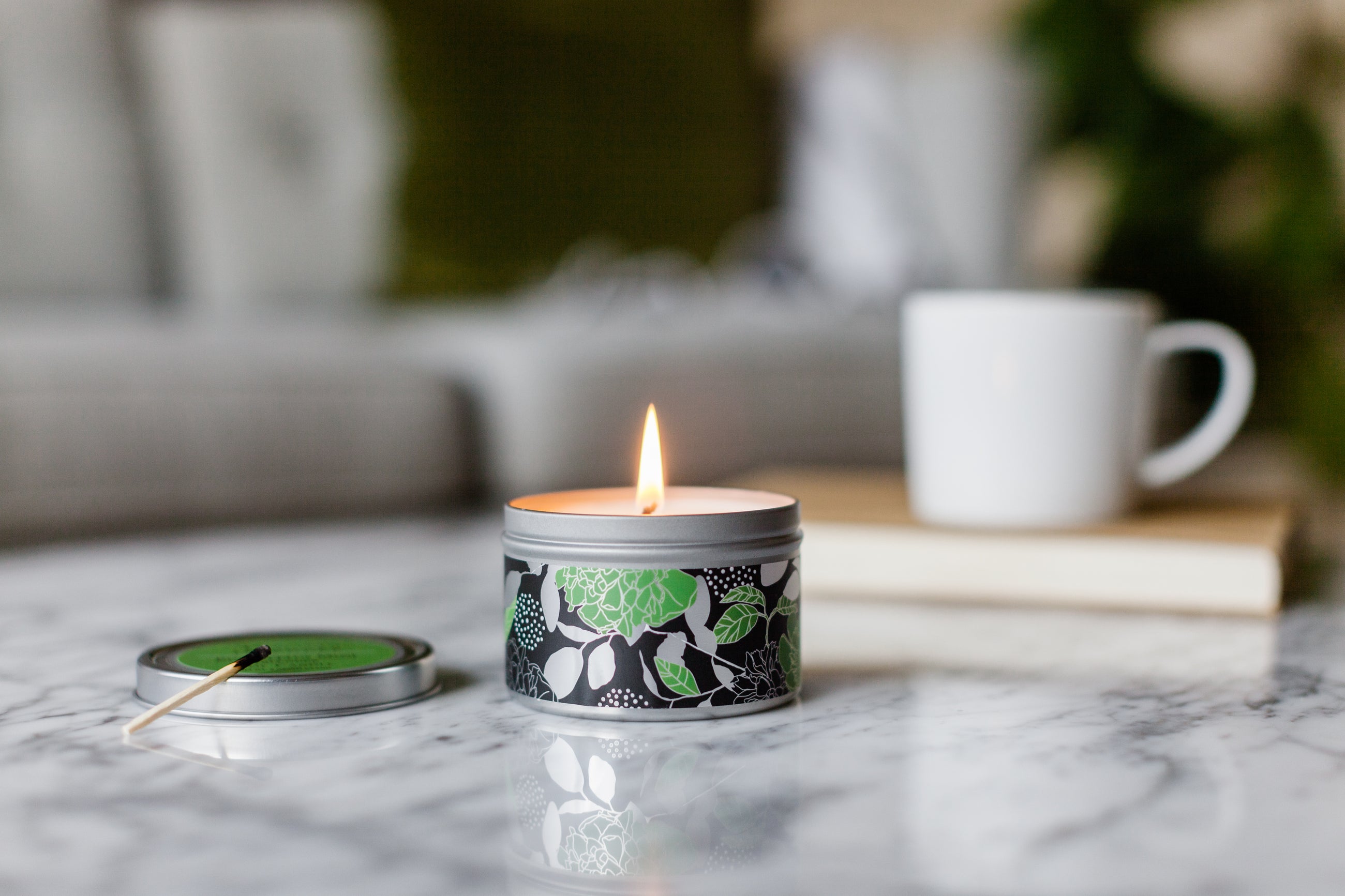 Hand-Poured Natural Soy Candles