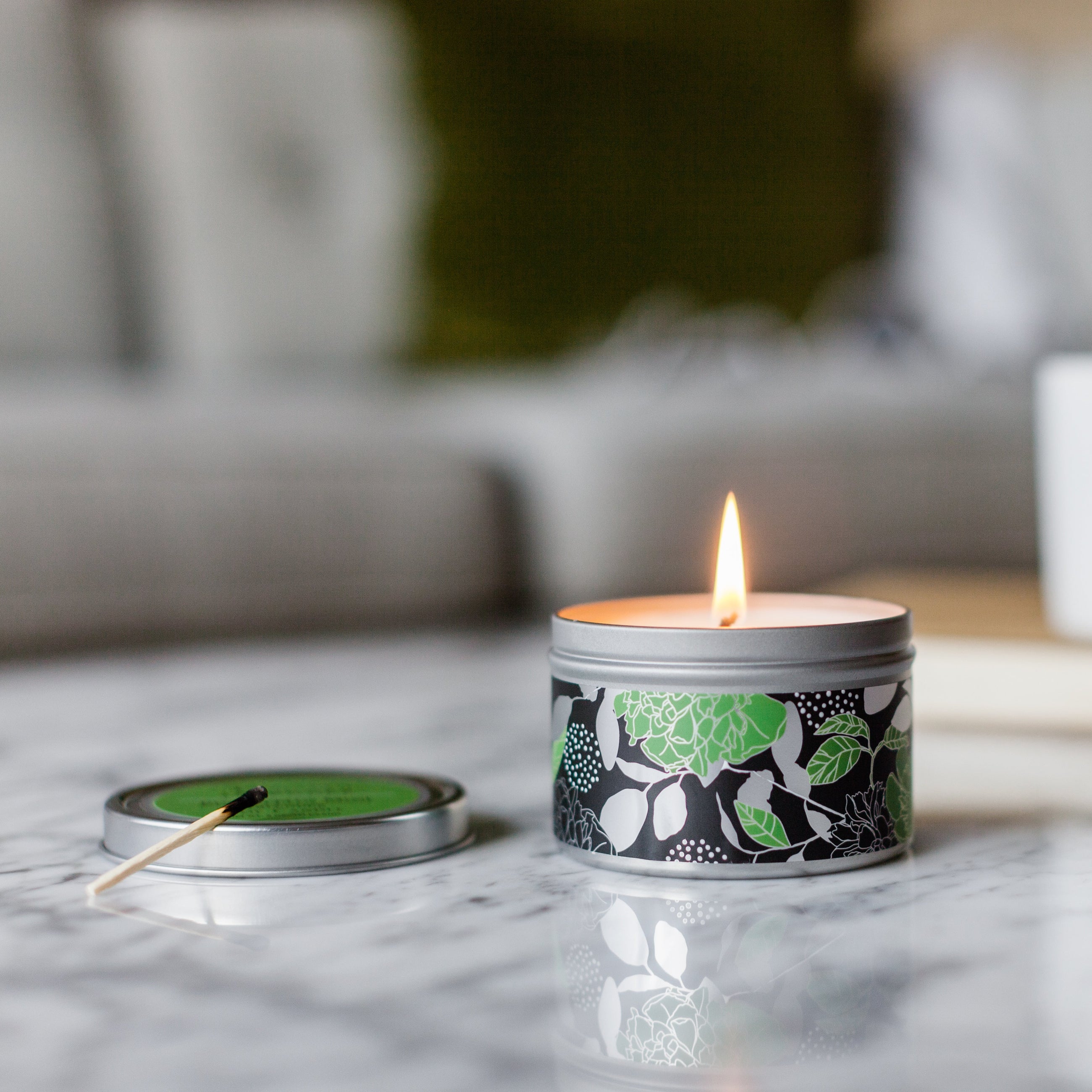 Hand-Poured Natural Soy Candles