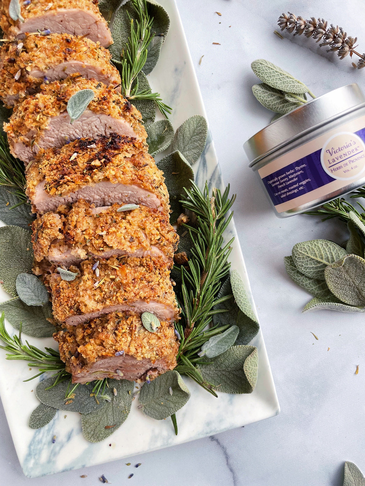 Walnut Encrusted Pork Loin