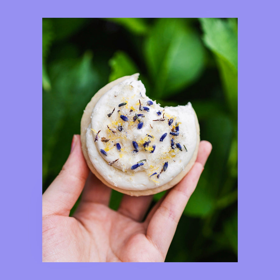 Lemon Herb Lofthouse Cookies