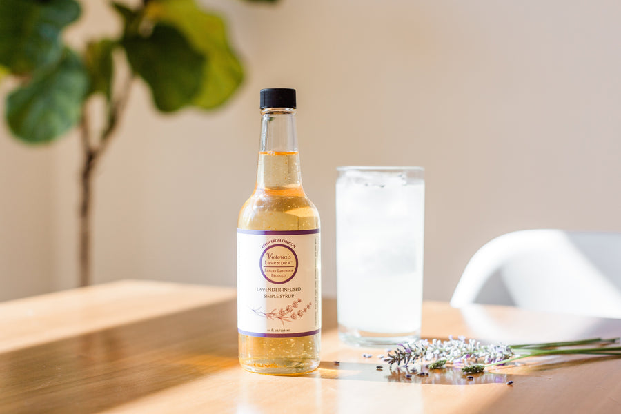 Tired of Pumpkin Spice EVERYTHING? Change up the season and try Lavender Simple Syrup!