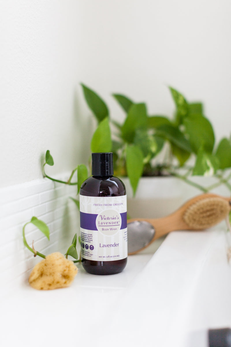 Body wash made with organic ingredients