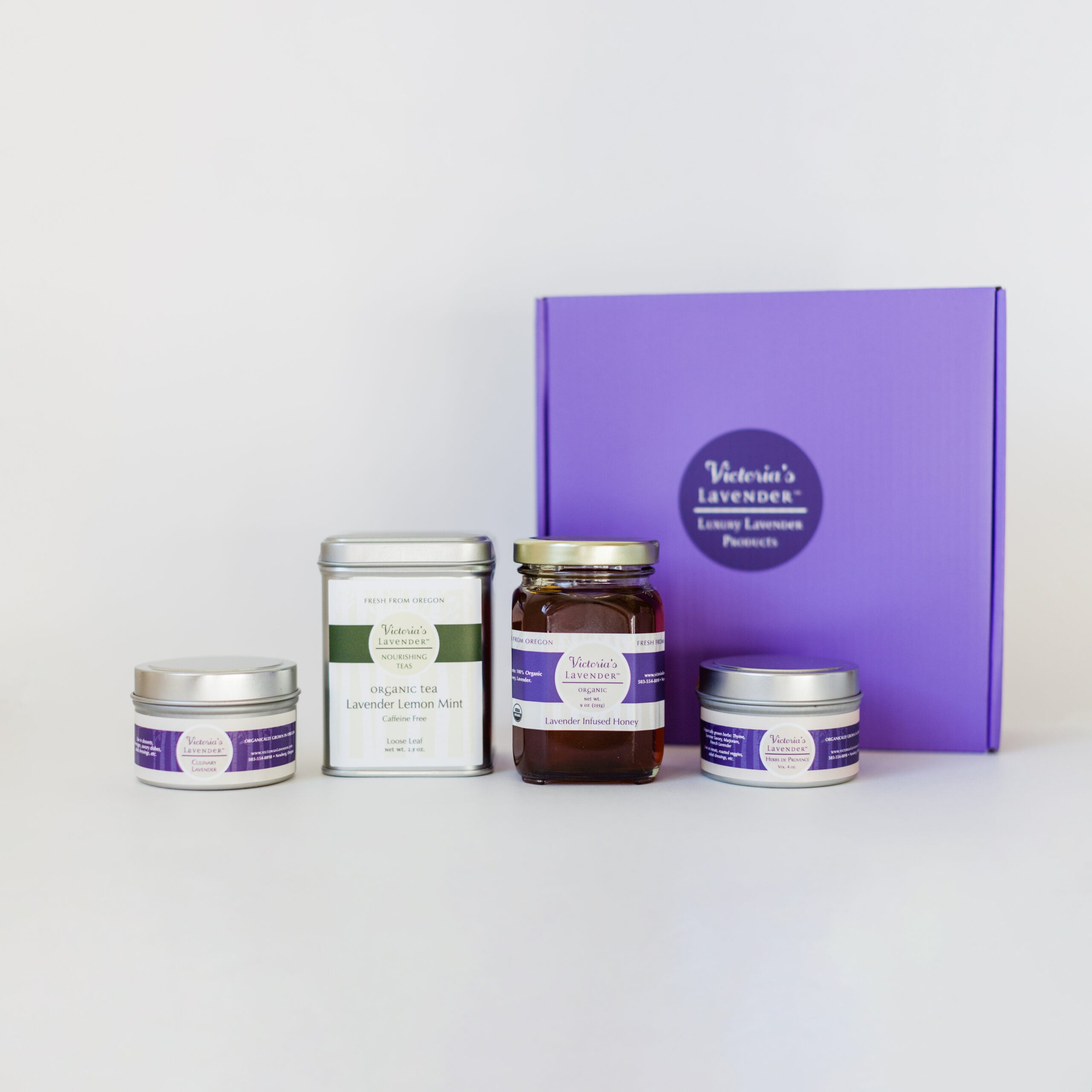 Culinary Lavender Gift Box: Aromatic Flavor Essentials