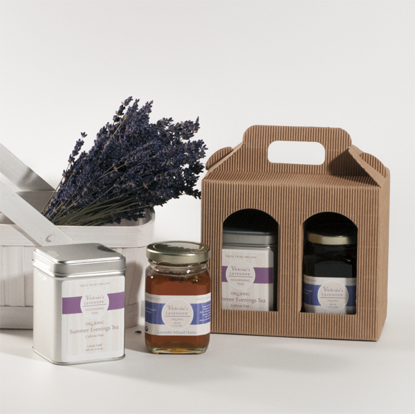 Organic Tea and Honey Giftbox