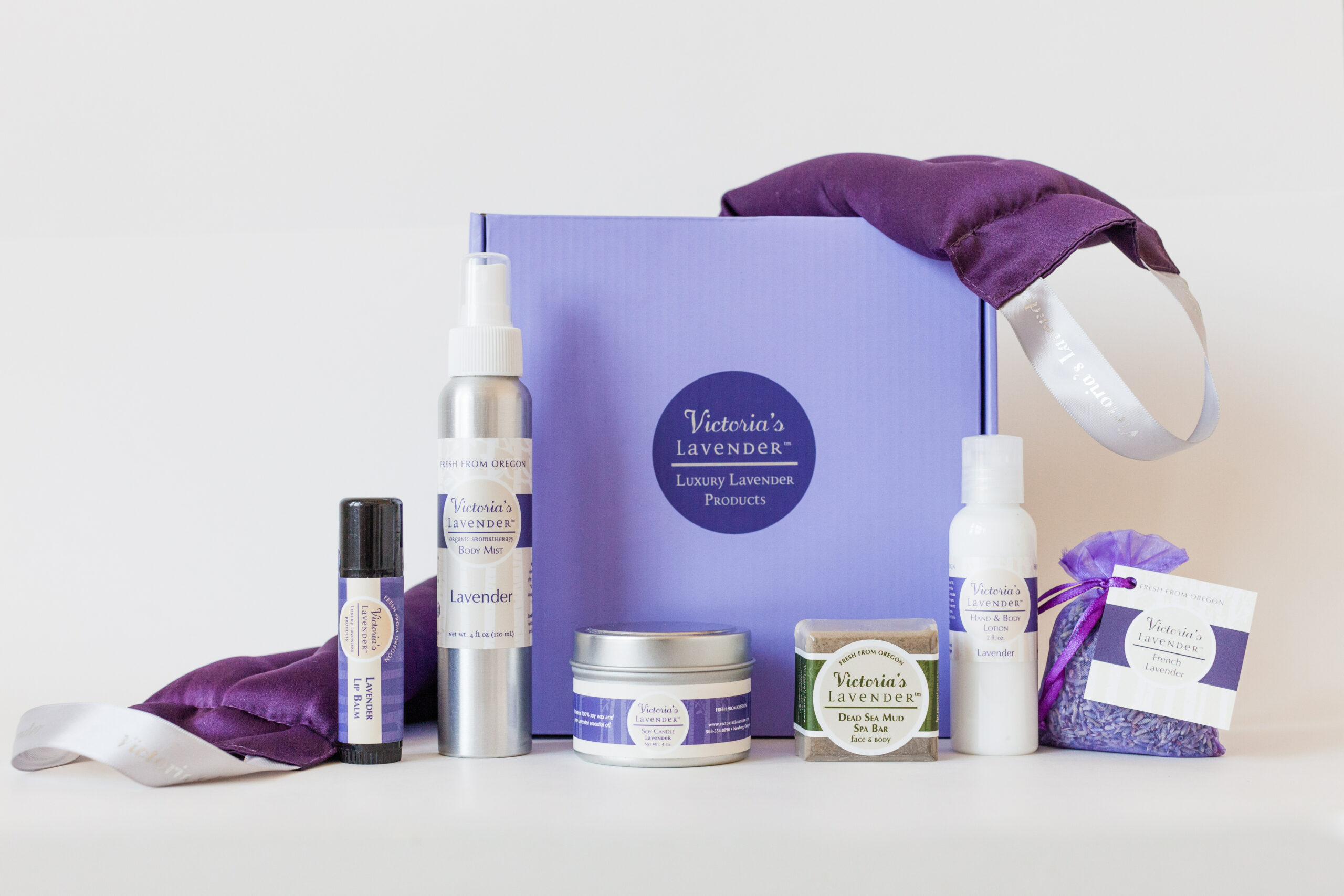 Pampering Vanilla Lavender Luxury Gift Set, Relaxation Gifts for