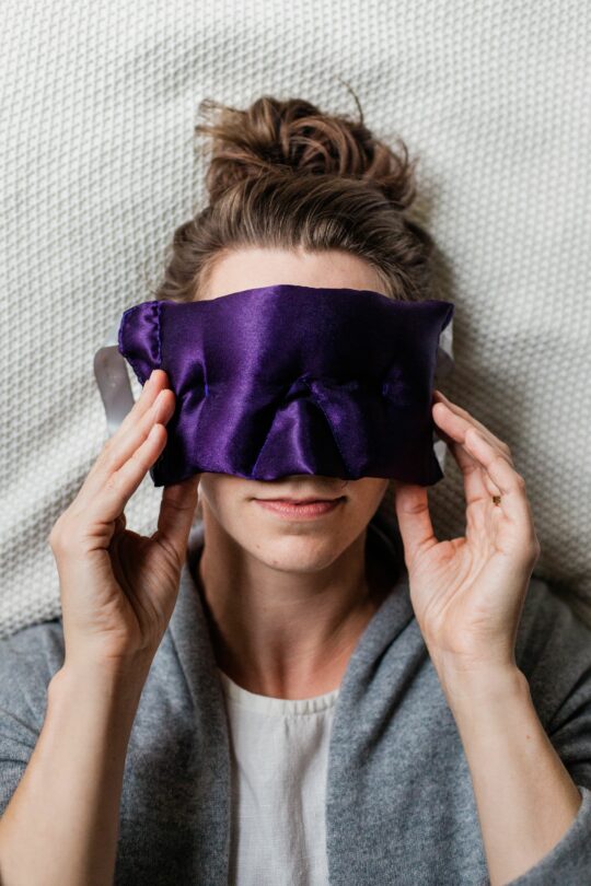 Victoria's Lavender Luxury Eye Pillow/Eye Mask