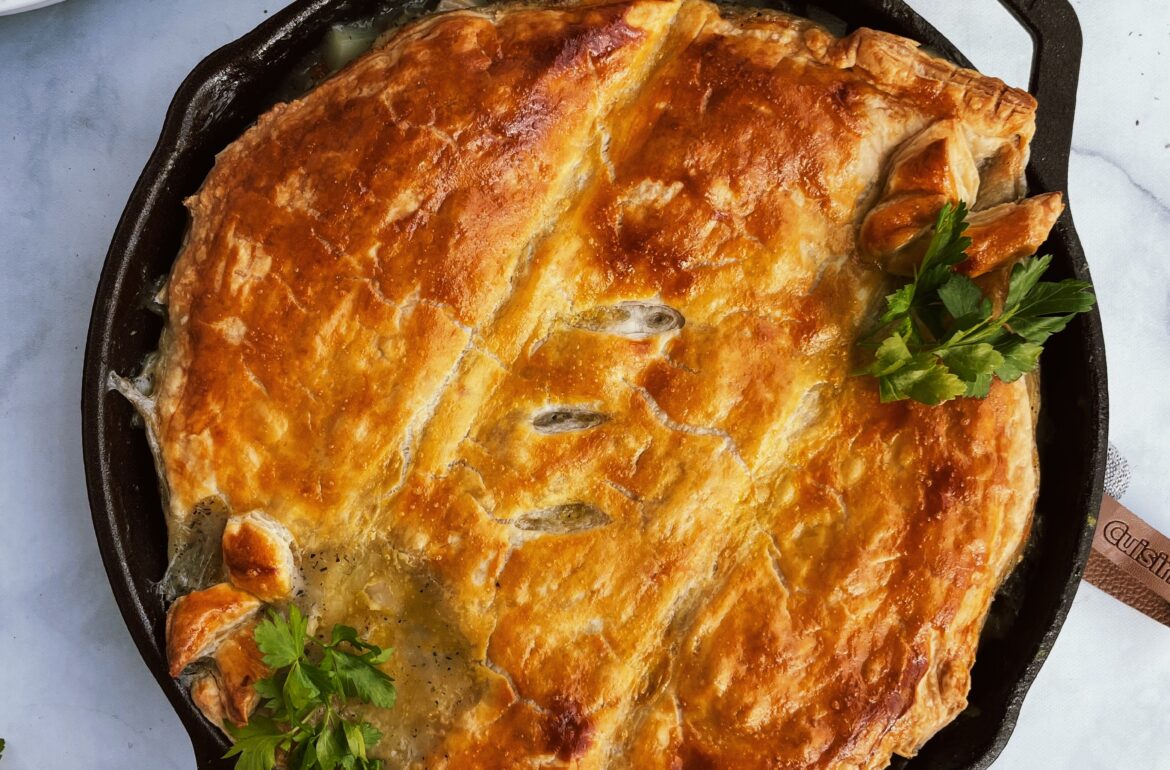 Skillet Chicken Pot Pie